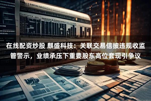 在线配资炒股 麒盛科技：关联交易信披违规收监管警示，业绩承压下重要股东高位套现引争议